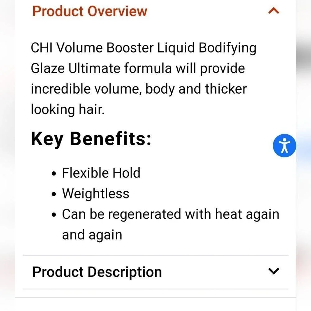 CHI X Barbie Volume Booster‎ Liquid Bodifying Glaze